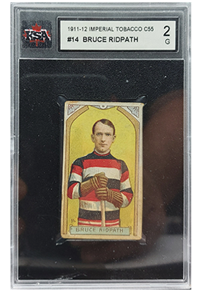 1911 C55 Imperial Tobacco #14 Bruce Ridpath KSA 2 for sale a vendre