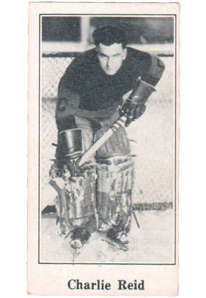 1923 V128-1 Paulin's Candy #68 Charlie Reid GOALIE