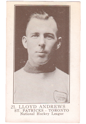 1923 V145-1 William Paterson #21 Lloyd Andrews card carte pre war a vendre