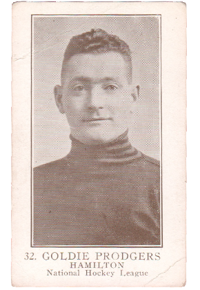 1923 V145-1 William Paterson #32 Goldie Prodgers hockey card for sale pre war