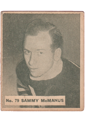 1936-37 1937 v356 world wide gum #79 sammy mcmanus wwg prewar for sale