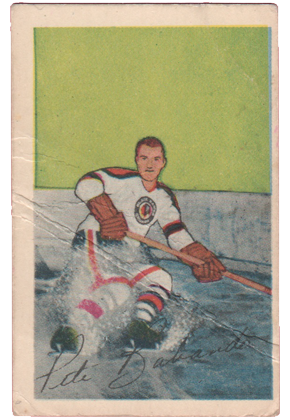 1952-53 Parkhurst #16 Pete Babando hockey card set lot for sale