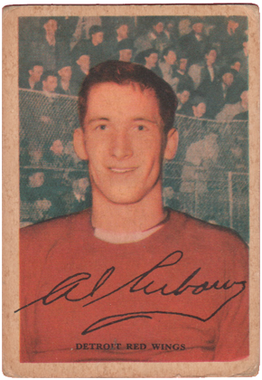 1953-54 Parkhurst #37 Alger Al Arbour RC Rookie UER HOF