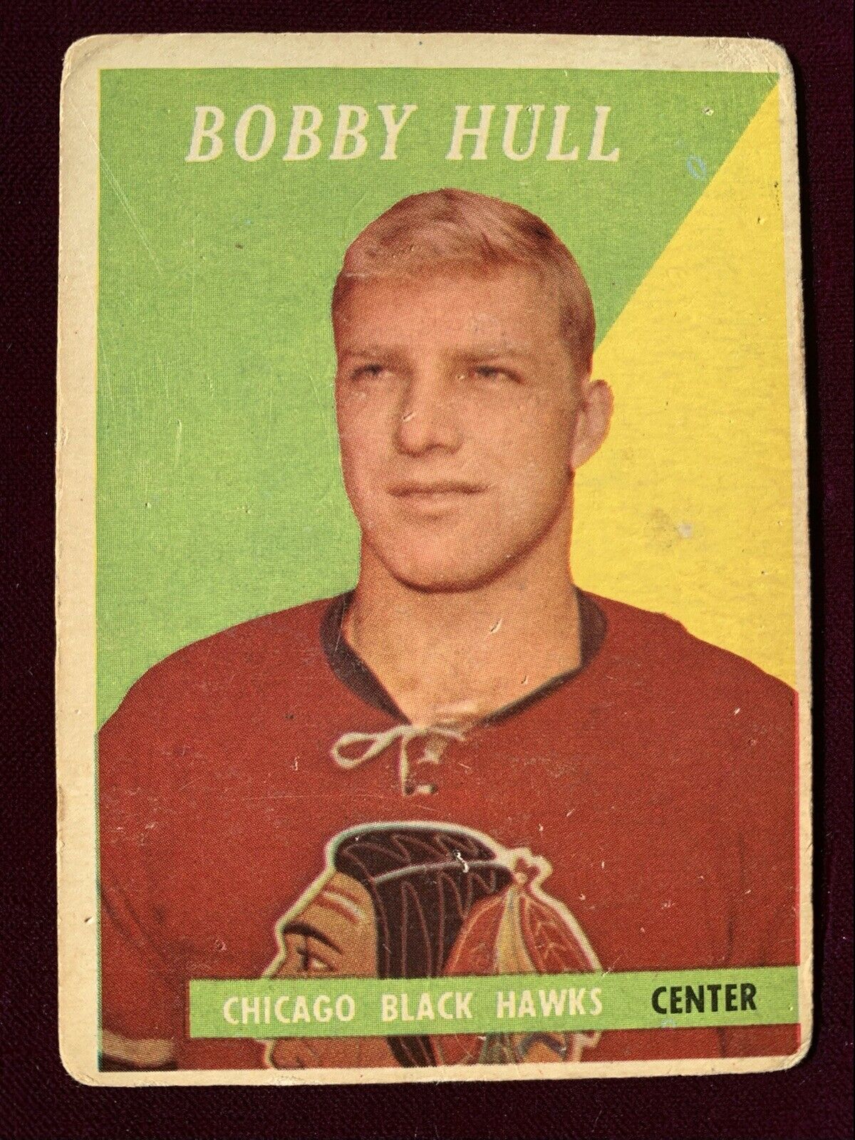 1958-59 Topps #66 Bobby Hull Rc Rookie HOF 1959 psa ksa aca bgv graded authentic for sale