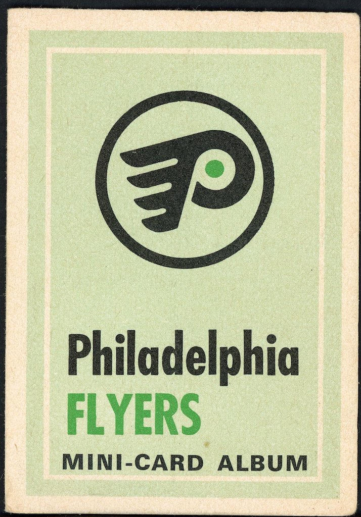 1969-70 O-Pee-Chee opc team mini-card album booklet Philadelphia Flyers