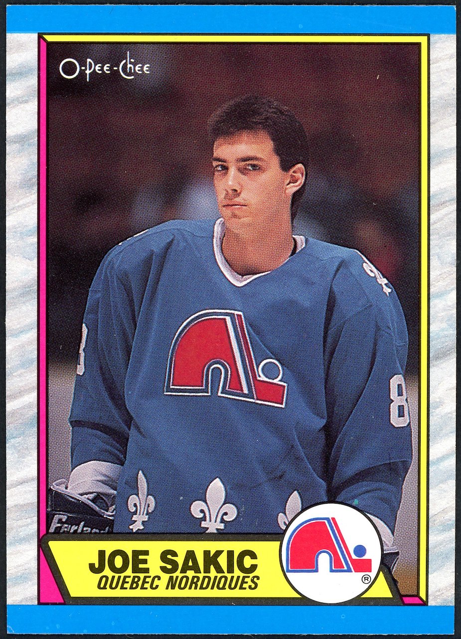 1989-90 O-Pee-Chee OPC #113 Joe Sakic RC Rookie nm/Mint HOF