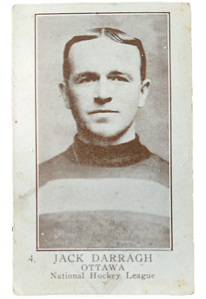 1923 V145-1 William Paterson #4 Jack Darragh HOF hockey card for sale hof pre war