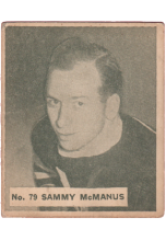 1936-37 1937 v356 world wide gum #79 sammy mcmanus wwg prewar for sale