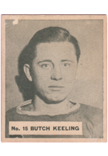 1937 V356 World Wide Gum #15 Buth Keeling avant guerre carte hockey a vendre 1936-37
