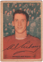 1953-54 Parkhurst #37 Alger Al Arbour RC Rookie UER HOF