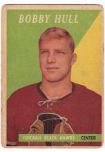 1958-59 Topps #66 Bobby Hull Rc Rookie HOF 1959 psa ksa aca bgv graded authentic for sale