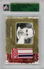 2008-09 ITG Ultimate Memorabilia HOWIE MORENZ Patch HOF Canadiens